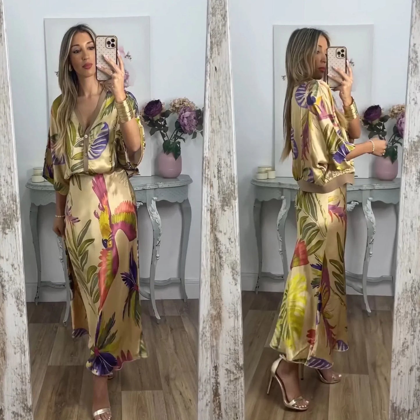 Vale | 2 Piece Set Blouse and Skirt