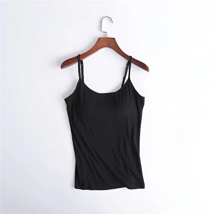 Lillian - Elegant top with integrated bra