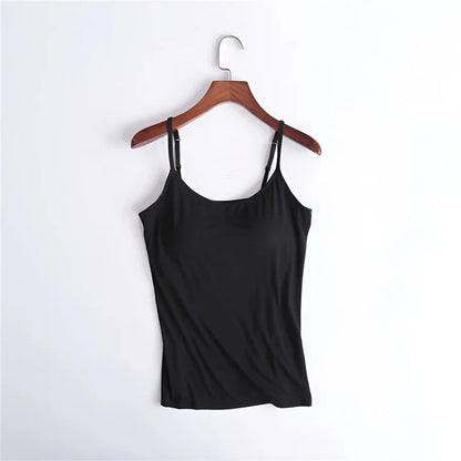 Lillian - Elegant top with integrated bra