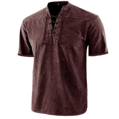 Hanski - Heren V-hals shirt