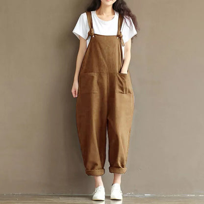 Celeste - Combinaison ample en coton avec poches