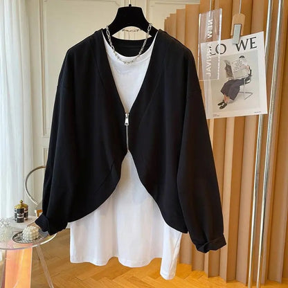 Amelia - Sweat-shirts ras du cou à manches longues