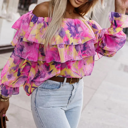 Arabella - Elegant printed top