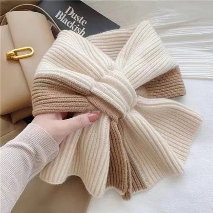 Tillie - Korte kruisgebreide wintersjaal