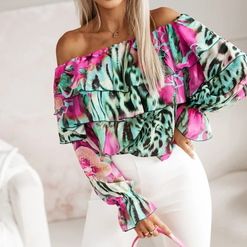 Arabella - Elegant printed top