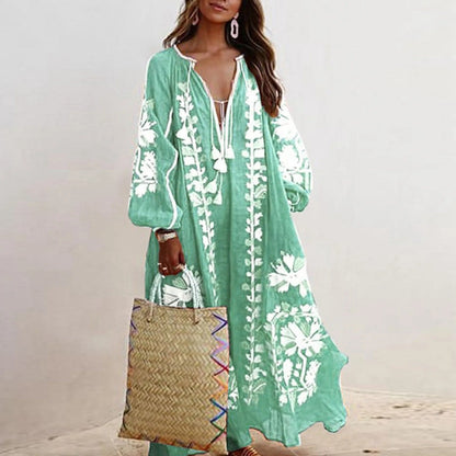 Bridgett - Oversized vintage printjurken