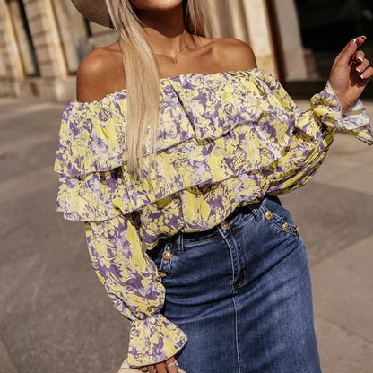 Arabella - Elegant printed top