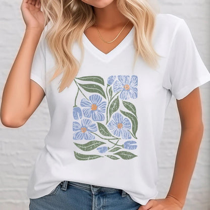 Florence - Women Vintage Floral Shirts