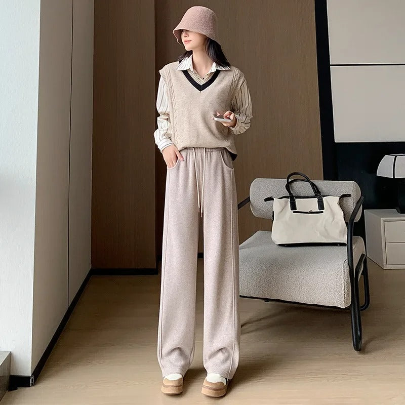 Martha - Winter trousers with thick fleece lining