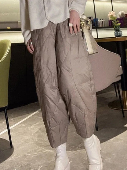 Isabel - Pantalon coupe-vent en coton doux pour l'hiver