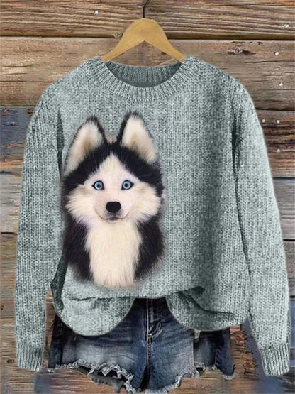 Celeste - Bedrukte trui voor dames