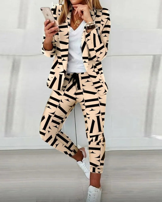 Diana - Long Sleeve Blazer and Pants