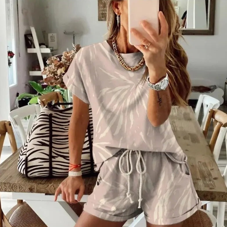 Evelyn - Tie dye 2 piece outfit sets for women