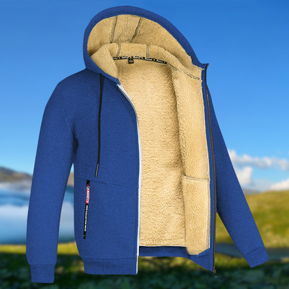 Trek -Men's hooded jacket