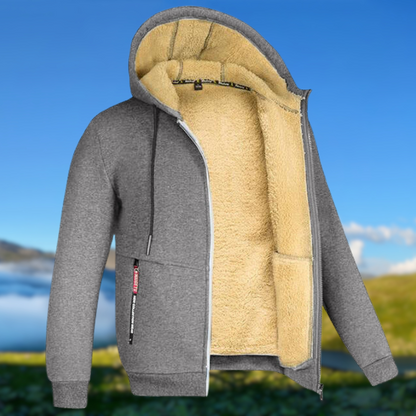 Trek -Men's hooded jacket