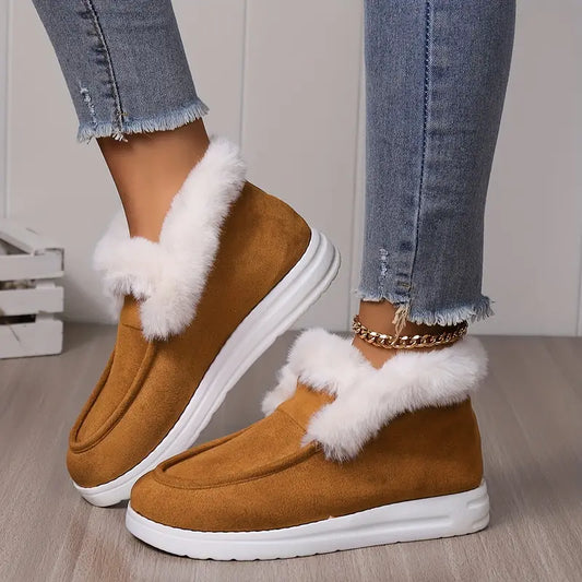 Billie - Simple fluffy snow boots