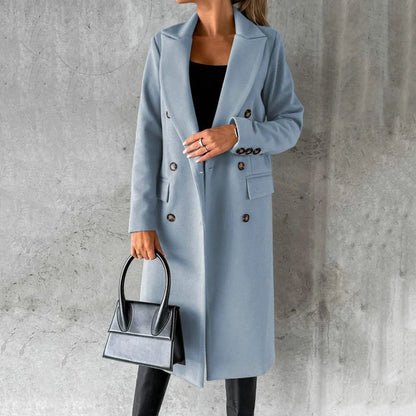 Aurora - Winterjas met revers voor dames