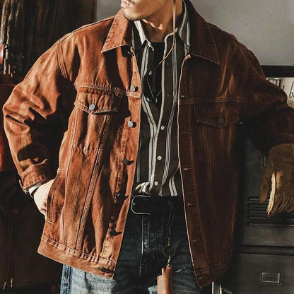 Ali - Denim vintage jas