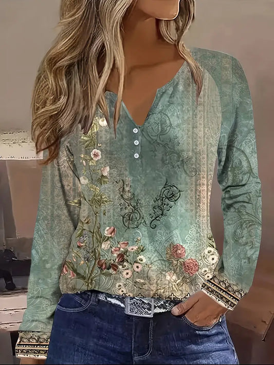 Alison - T-shirt à imprimé floral