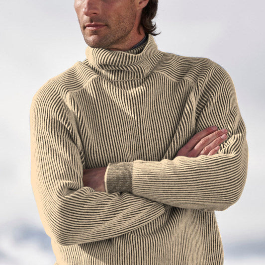 Ewald - Elegant turtleneck sweater for men