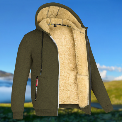 Trek -Men's hooded jacket