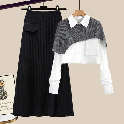 Erminda - Modieuze gebreide outfit