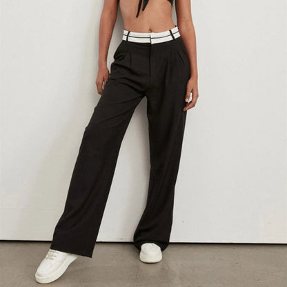 Diana - Fashion High Waist Straight Pants
