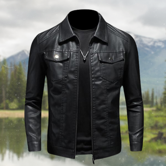 Noble - Veste en cuir