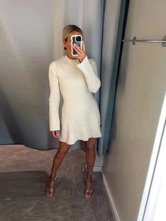 Addy - Autumn knitted dress