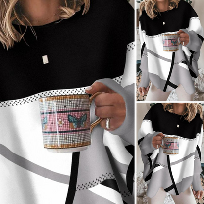 Harriet - Modetop met lange mouwen