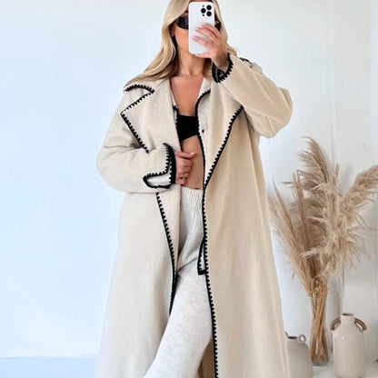 Heloise - Elegante lange jas