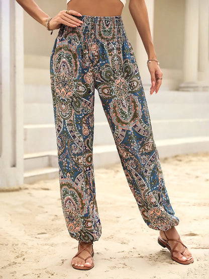 Juanita - Casual pants with print