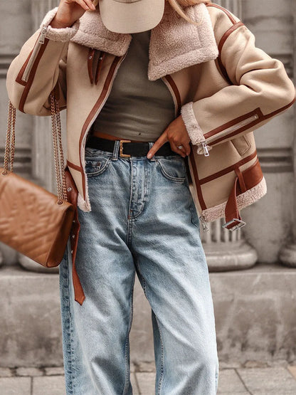 Martha - Faux leather jacket