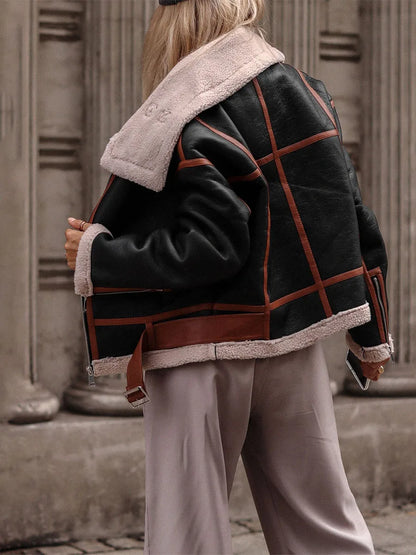 Martha - Faux leather jacket