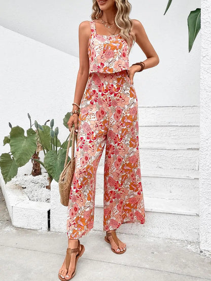 Elvia - Elegant floral jumpsuit