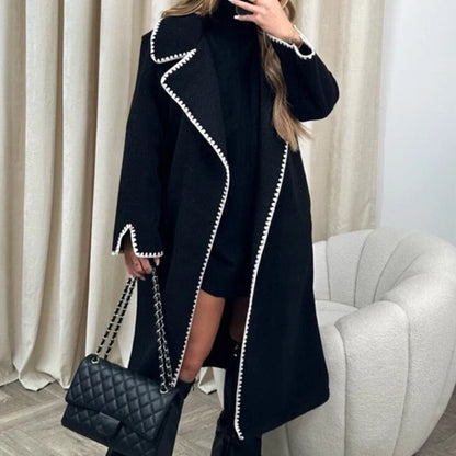 Heloise - Elegante lange jas