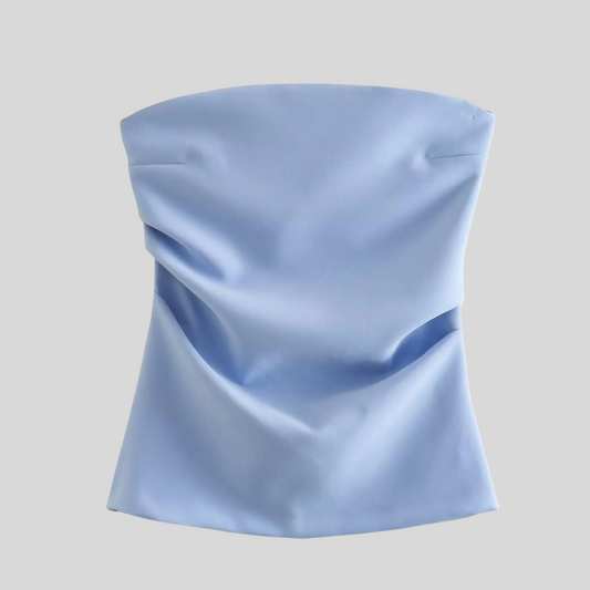 Fougère - Chemisier sans manches à bretelles