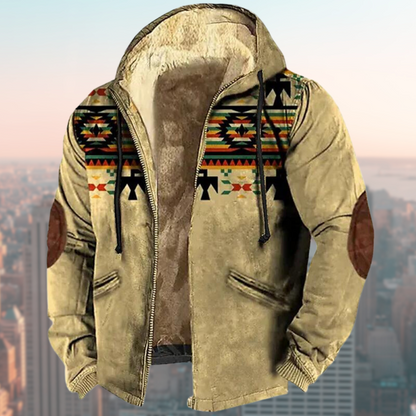Valor - Jas met capuchon en inheemse print