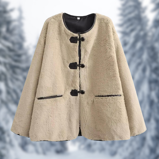 Cornelia - Winter coat in faux fur fleece