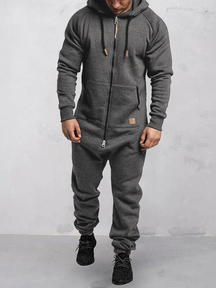 Thomas - Jumpsuit with hood