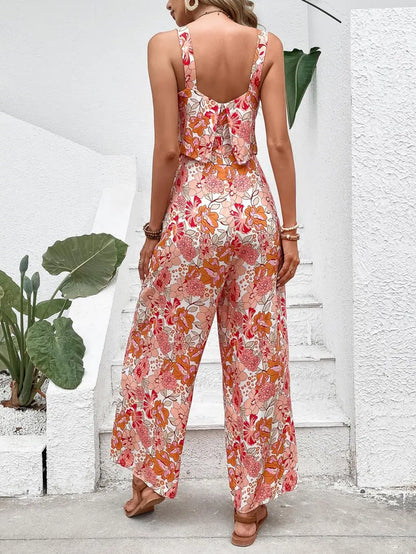 Elvia - Elegant floral jumpsuit