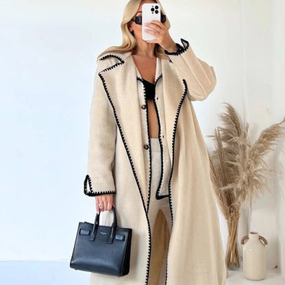 Heloise - Elegante lange jas
