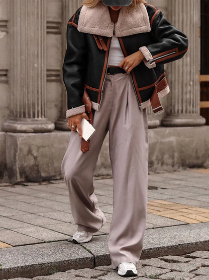 Martha - Faux leather jacket