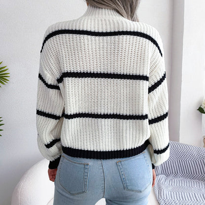 Amelia - Casual striped sweater