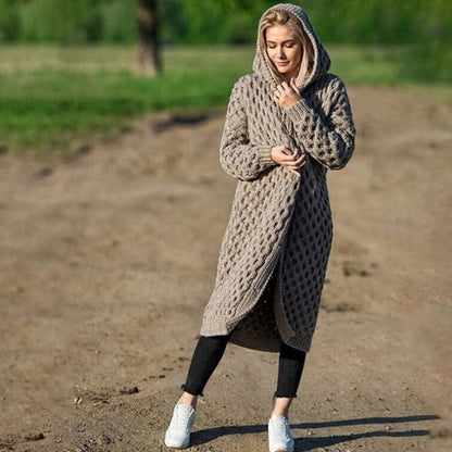 Meryl - Sweater with long cardigan