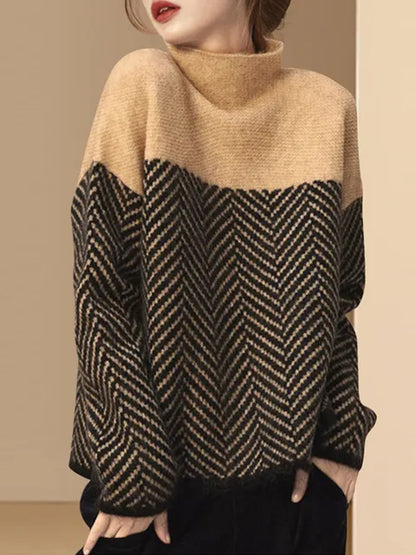 Myra - Knitted women's sweater