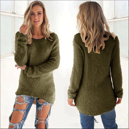 Georgia - Casual trui met O-hals