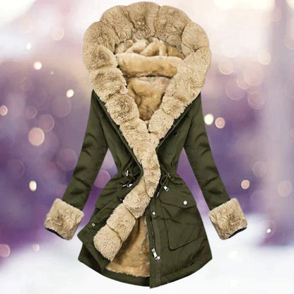 Clare - Warm modejack met gezellige pluche voering