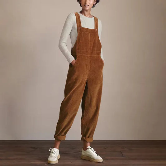 Maya - Vintage Corduroy Overalls 