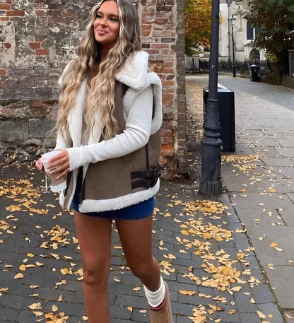 Valerie - Teddy autumn cardigan